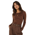 Dolce & Gabbana Sweater Sleeve Long Brown