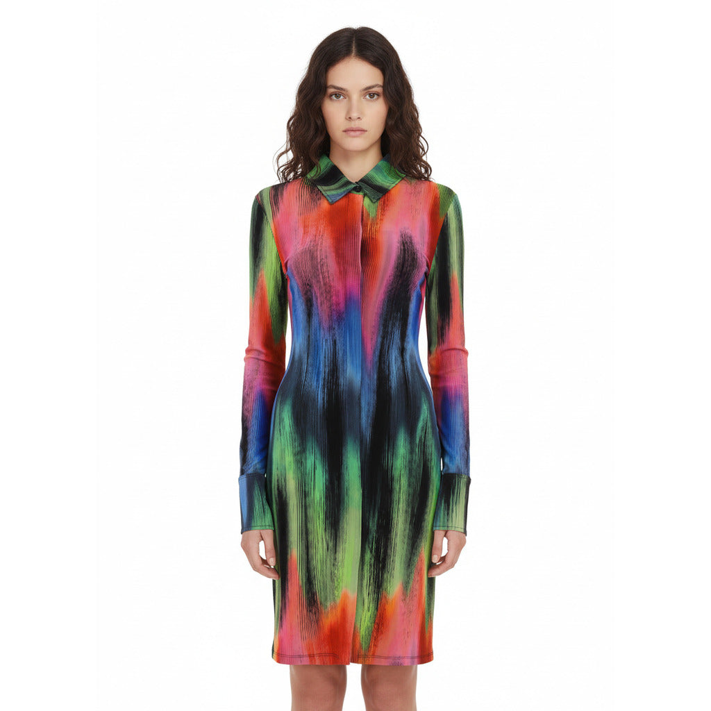 The Attico Dress Elton Multicolor — view 2