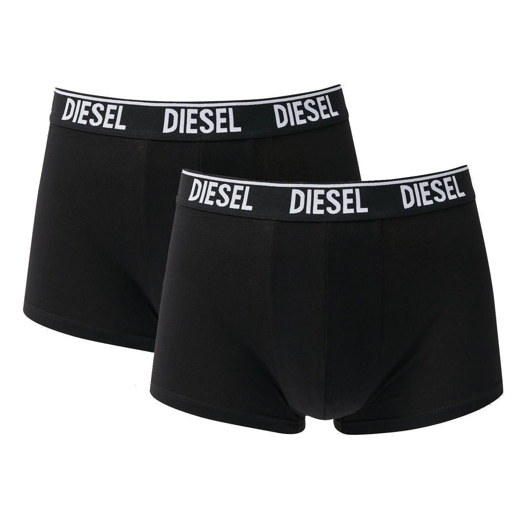 Diesel Cotton Trunk 2 Pack Black
