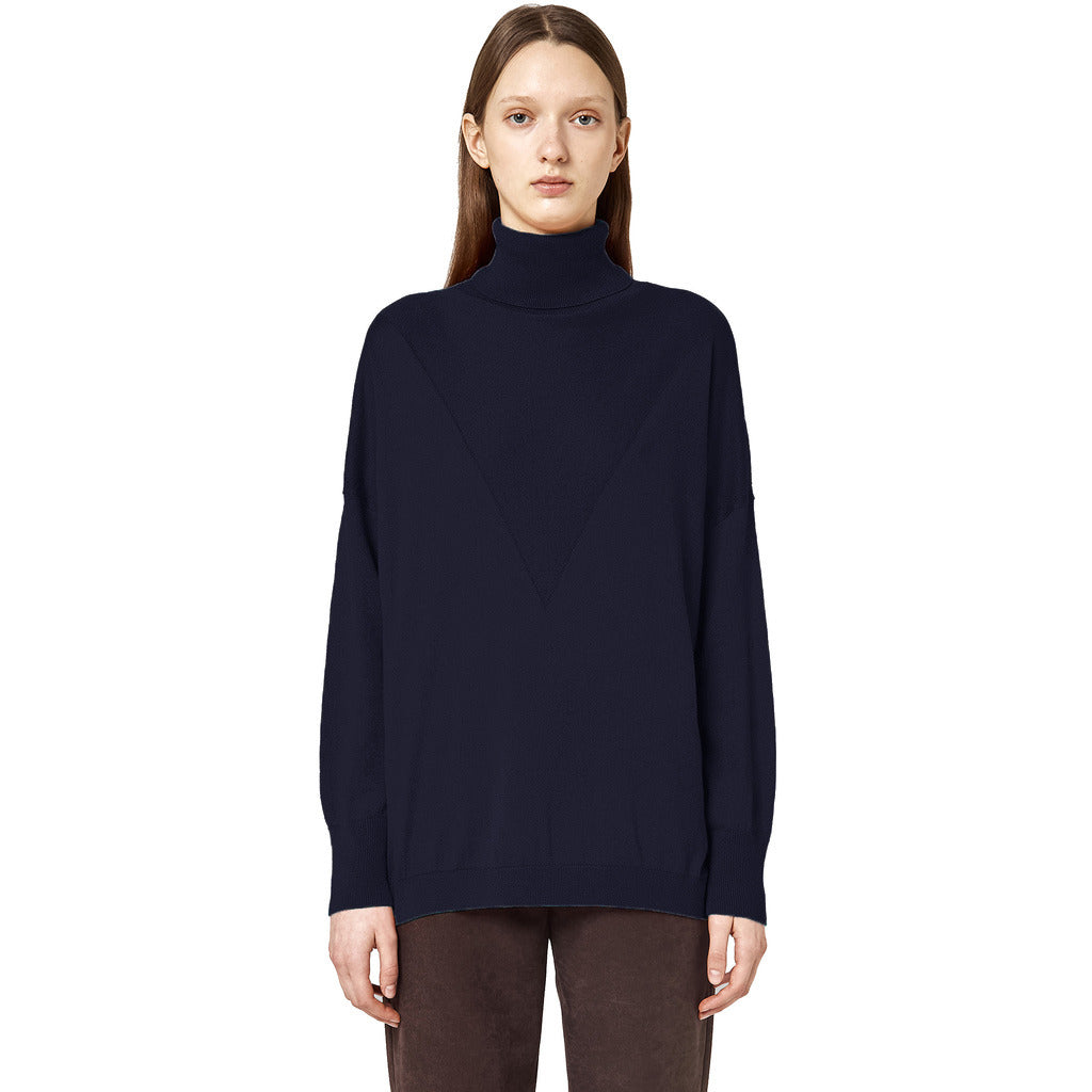 Alpha Studio Cashmere Sweater Midnight Blue