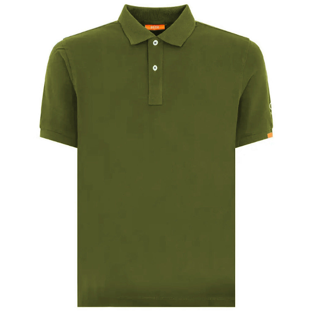 Suns Ribbed Polo Shirt Green