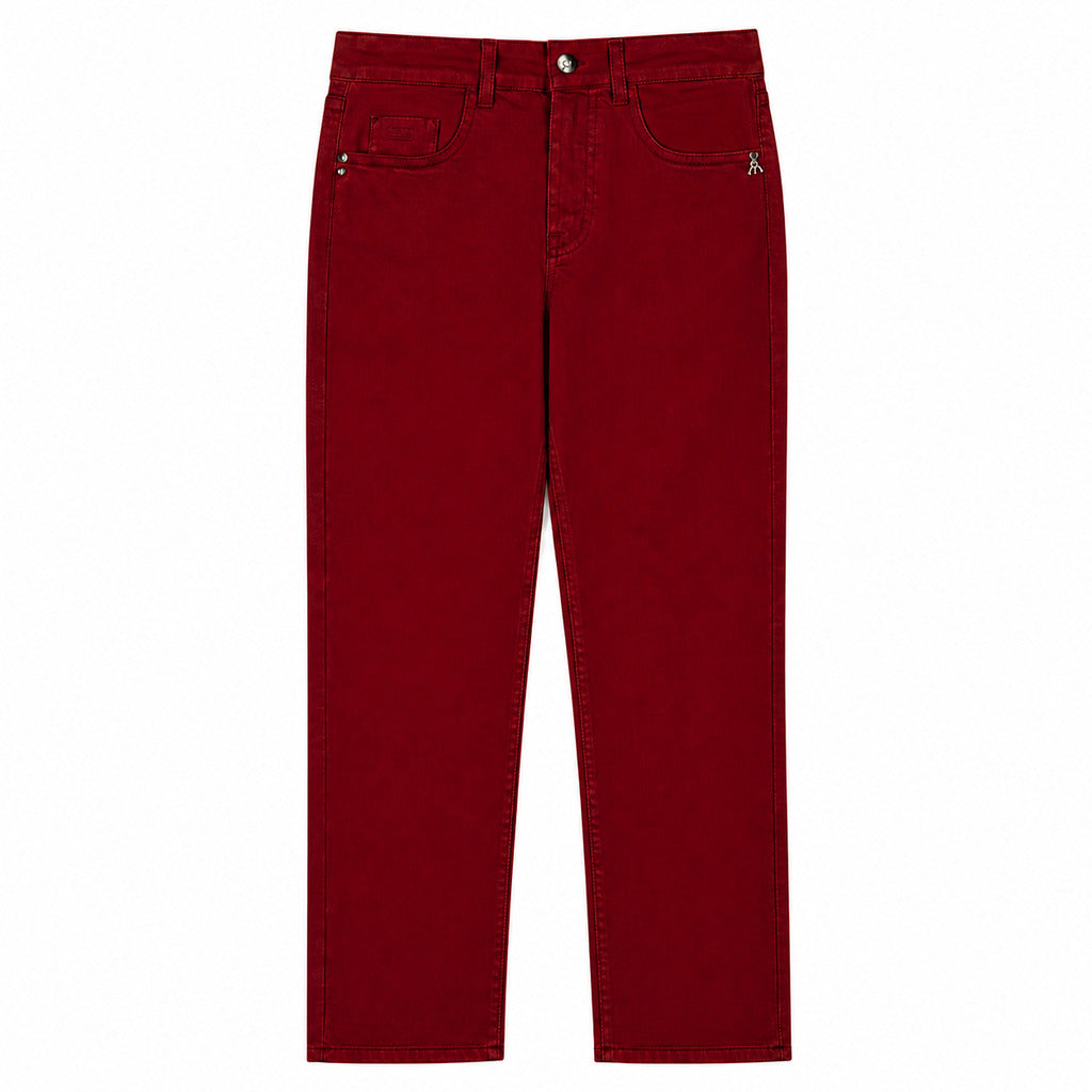 Patrizia Pepe Trousers Futuristic Red