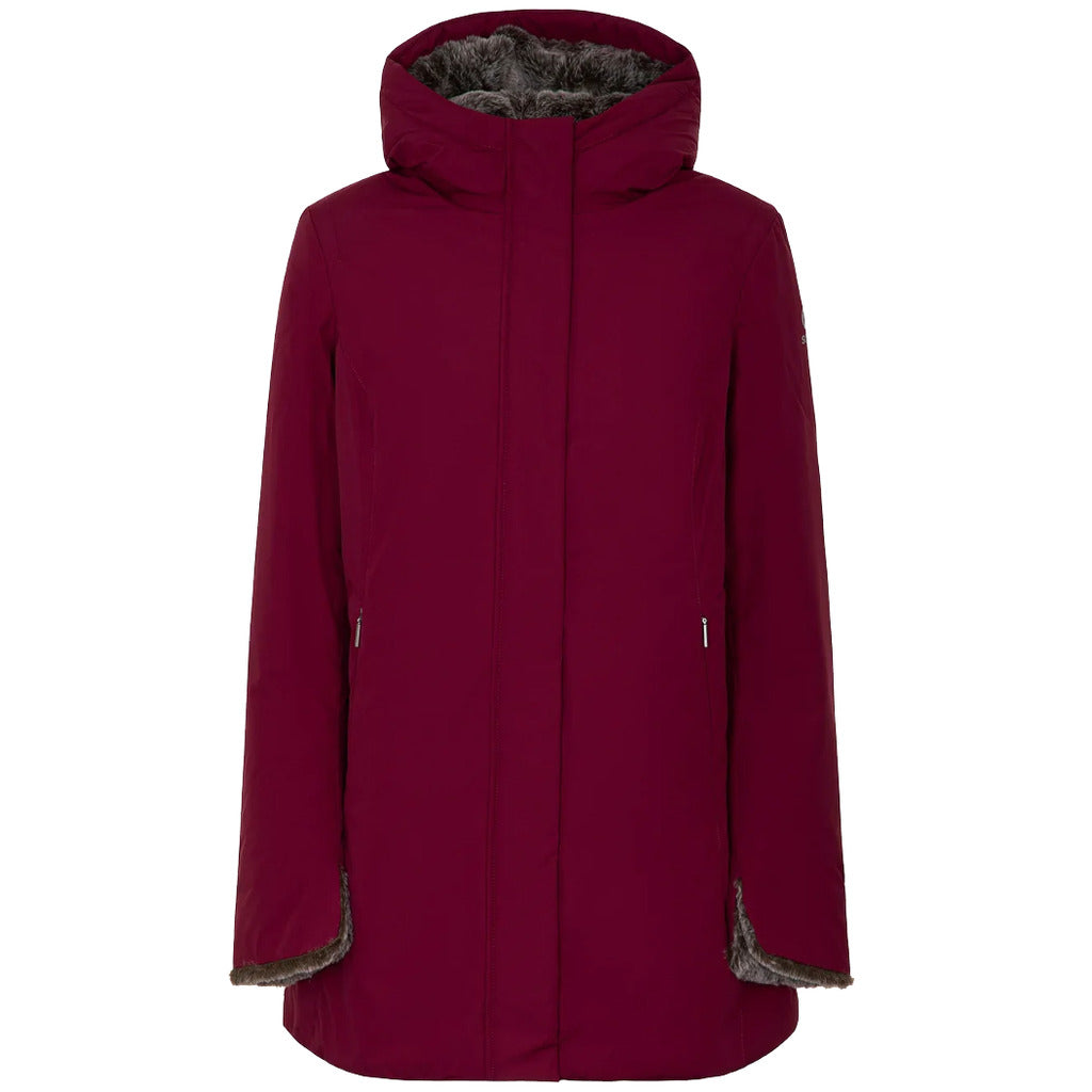 Suns Polyester Marmolada Fur Jacket