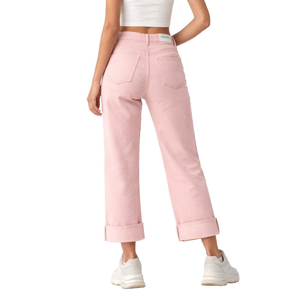 Hinnominate Pantalone In Denim Pink — view 2