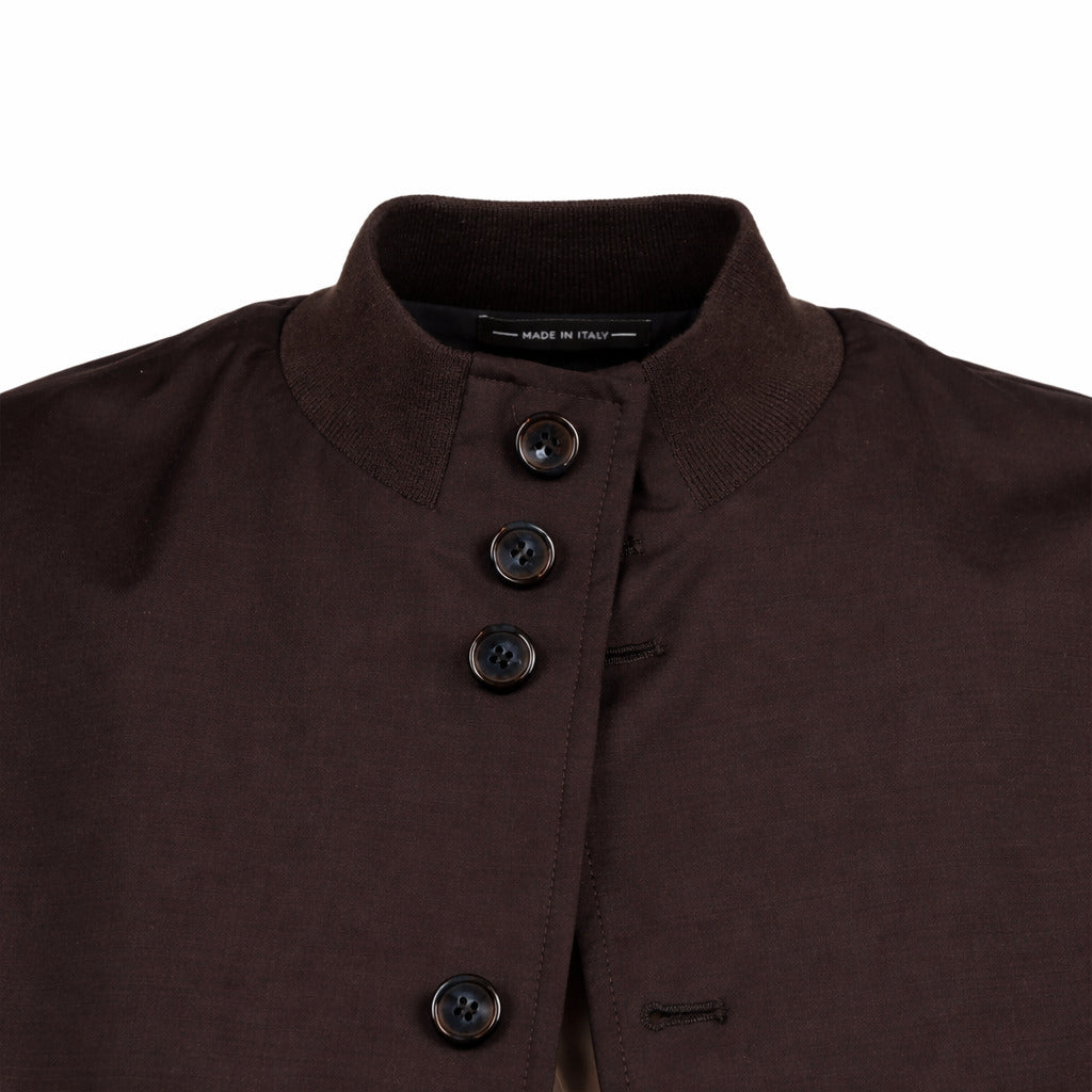 Loro Piana Wool Jacket Dark Brown — view 4