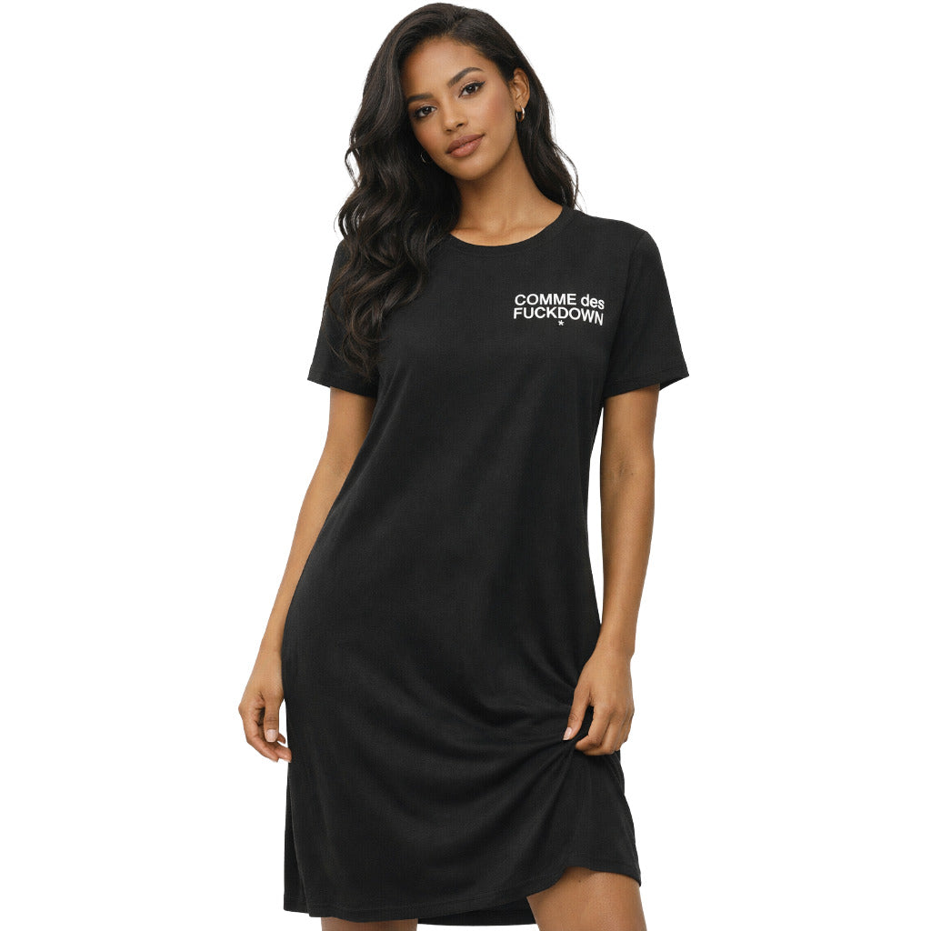 Comme Des Fuckdown Dress Black — view 2