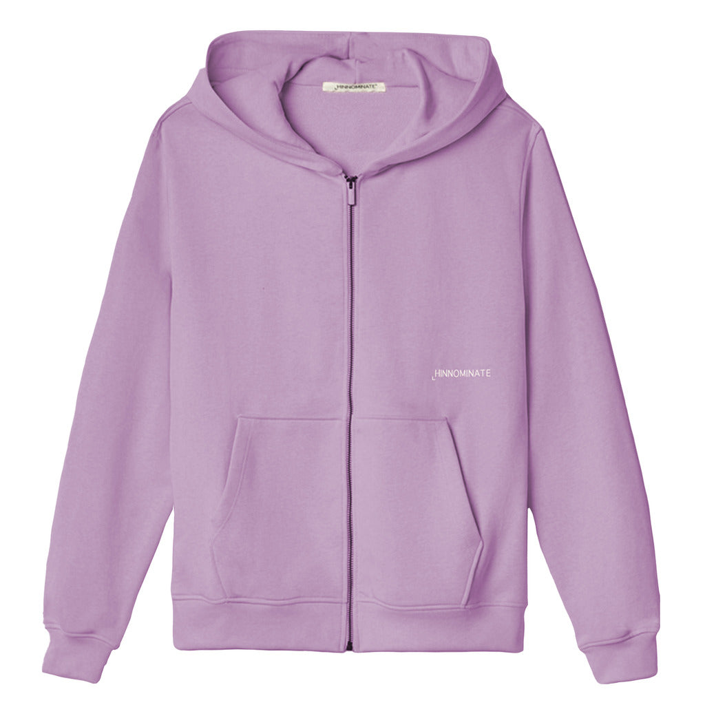 Hinnominate Cotton Zip Hoodie Mini Logo Silver — view 2