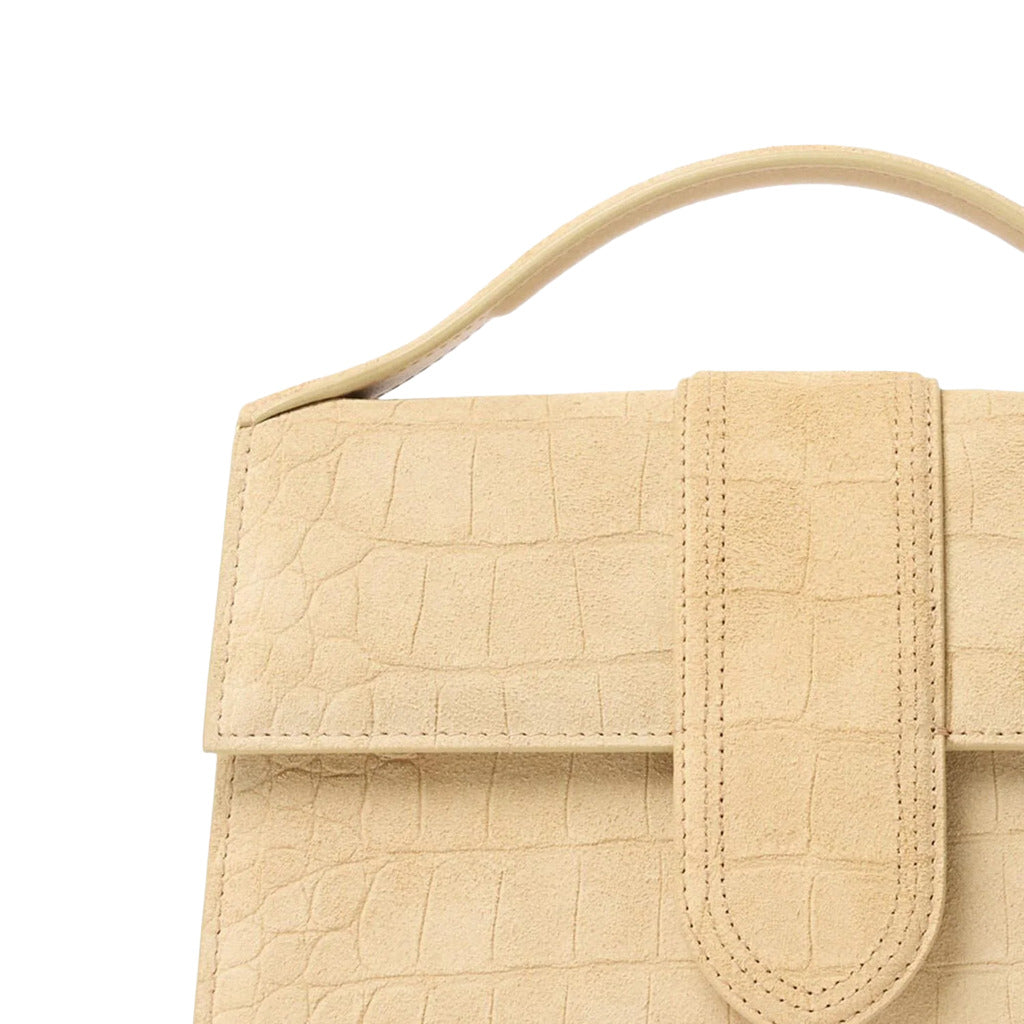 Jacquemus Cotton Crossbody Bag Gold Beige — view 4