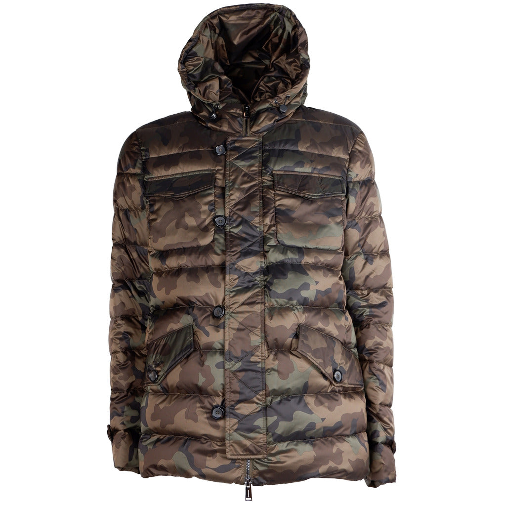 Add Nylon Down Jacket Corto Mimetico