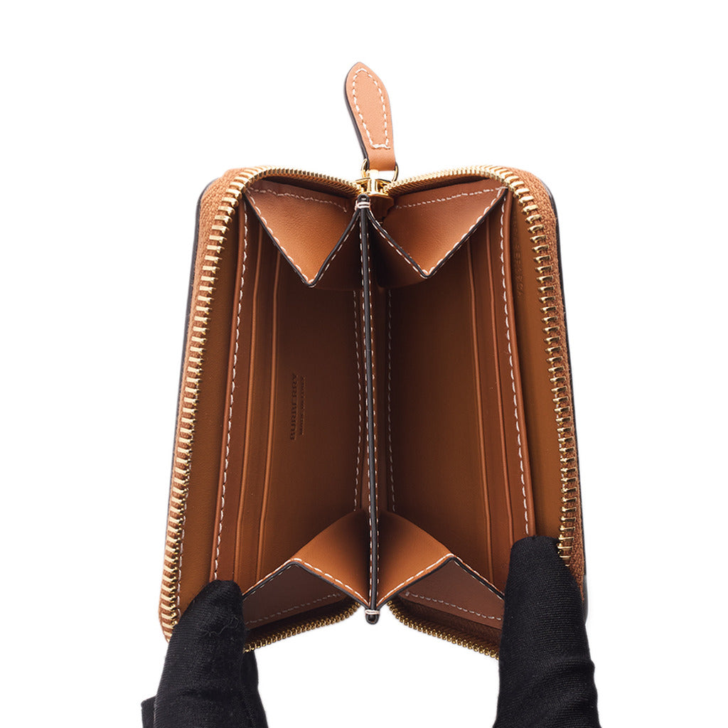 Burberry Brown wallet Zip Around Mini