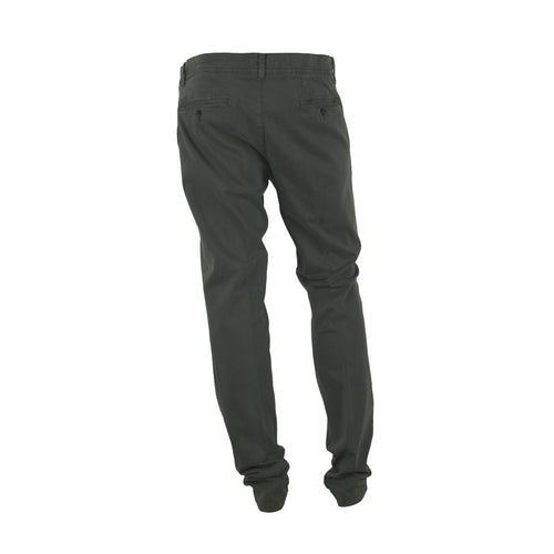 100% Milano Cotton Trousers Grey — view 2