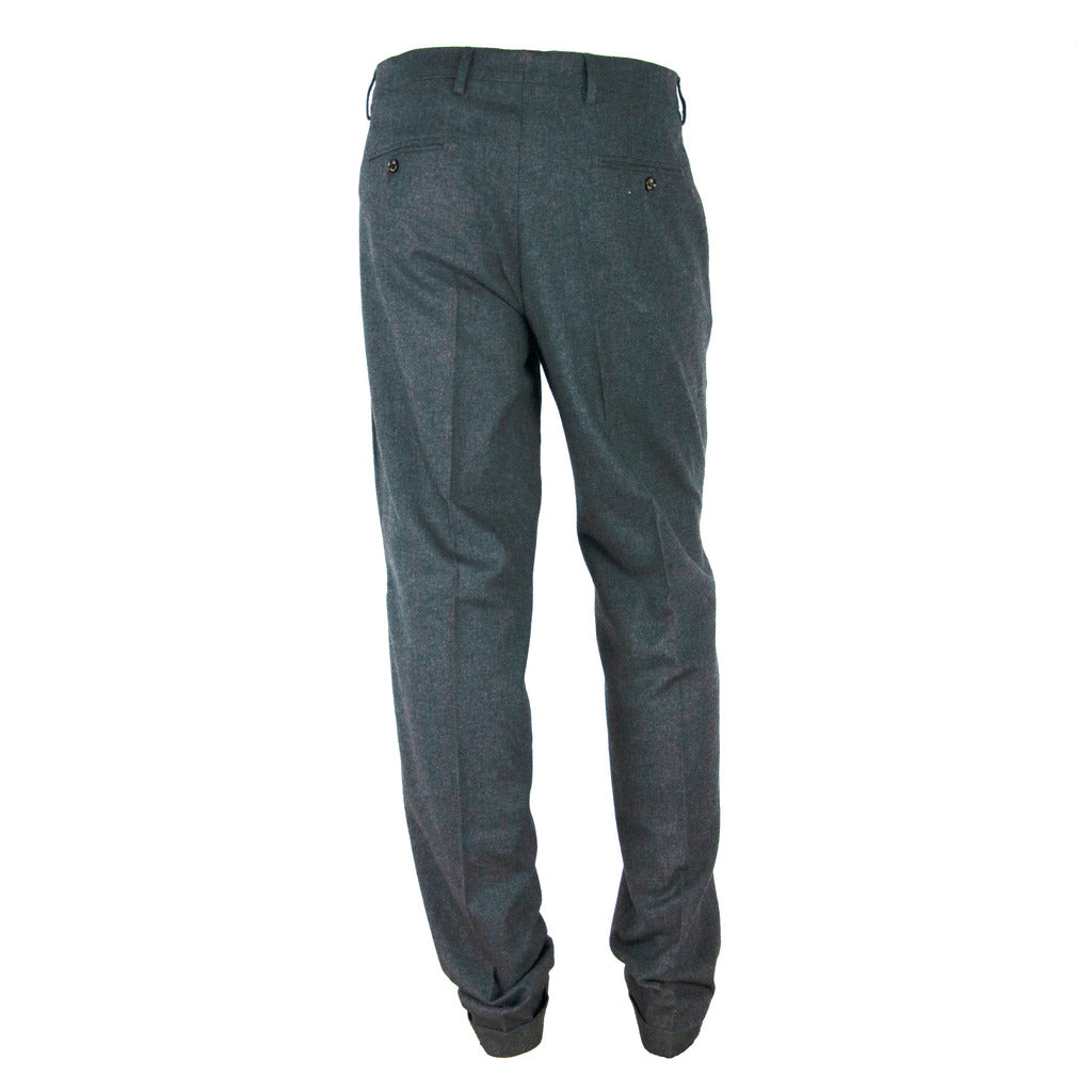100% Milano Cotton Trousers Grey — view 2