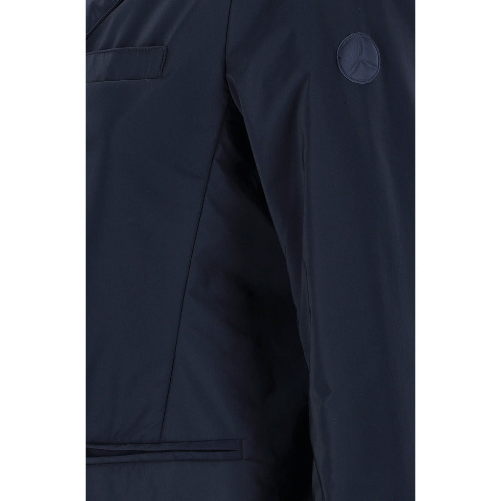 People Of Shibuya leather Nylon Jacket Blue — view 5