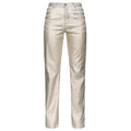 Pinko Cotton Jeans Roxanne Straight Silver