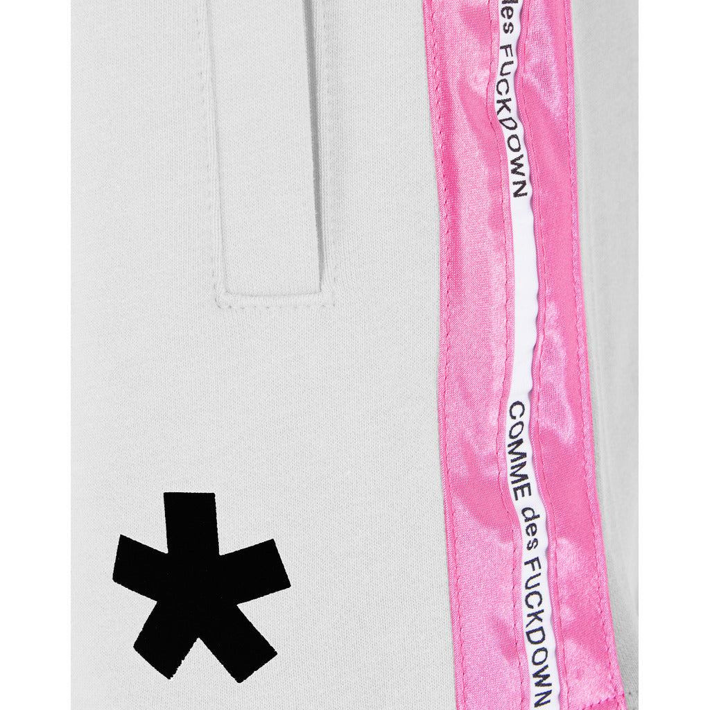 Comme Des Fuckdown Cotton Shorts White — view 4