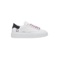 D.A.T.E. Leather Sfera Stripe White Gray