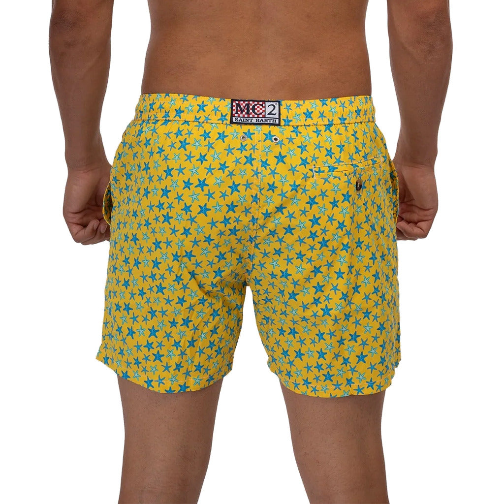 Mc2 Saint Barth Polyester Swimwear - Com0009-0346F-Giallo Yellow — view 2
