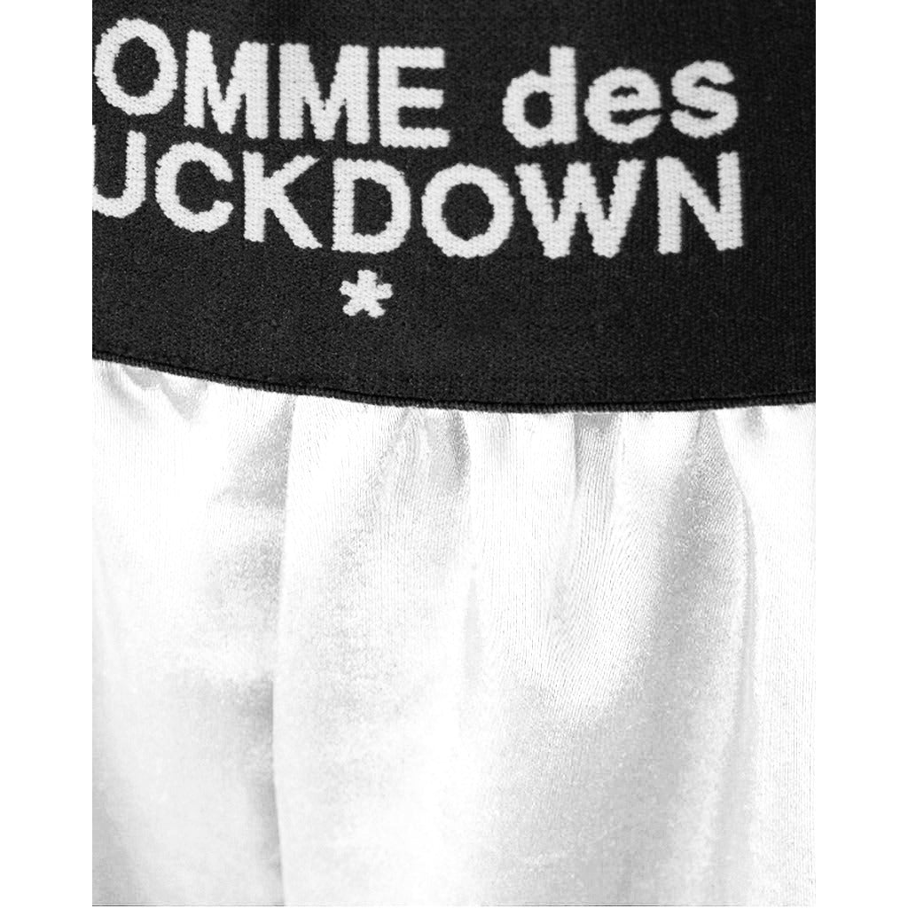 Comme Des Fuckdown Shorts In Modal Bianchi — view 3