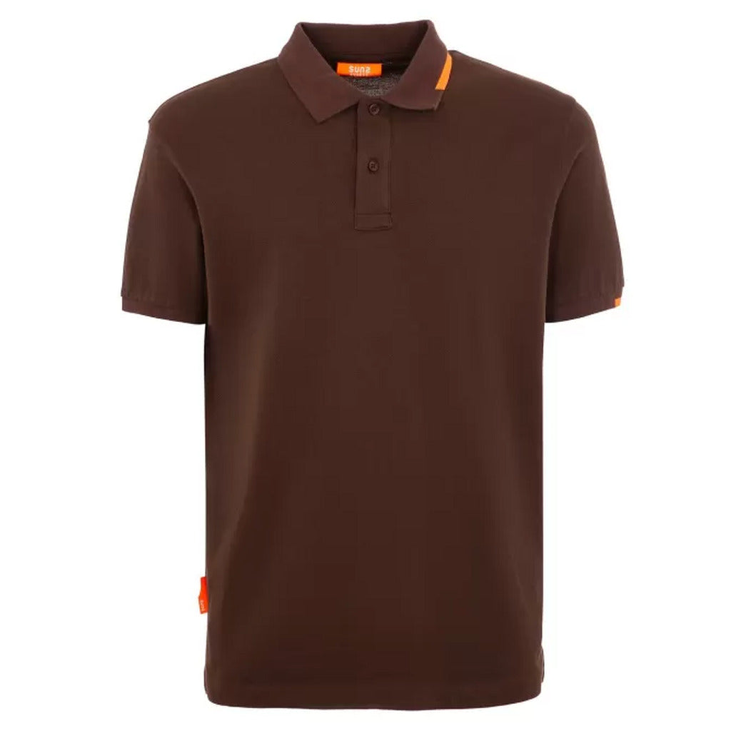 Suns Federico Tag Polo Marrone — view 2