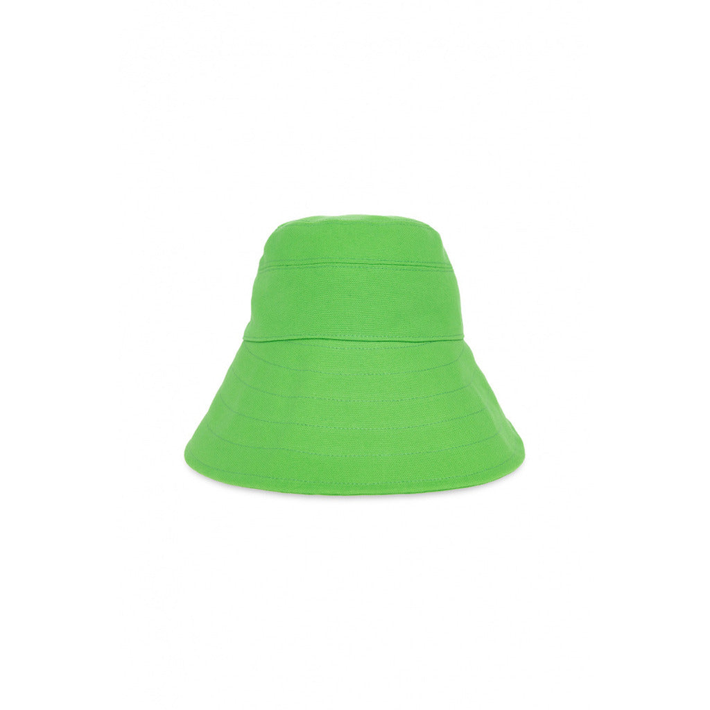 The Attico Cotton Hat Green — view 3