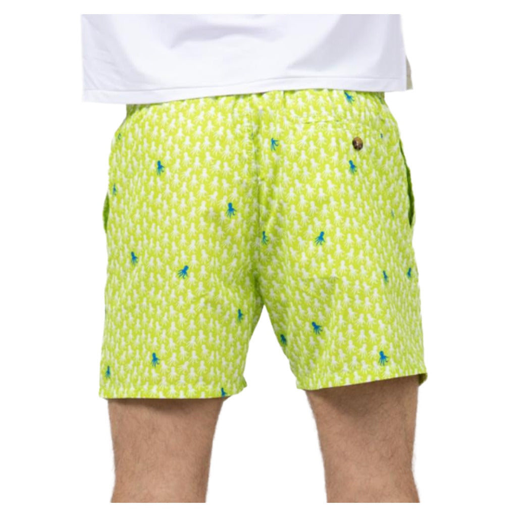 Mc2 Saint Barth Polyester Swim Shorts Green — view 2