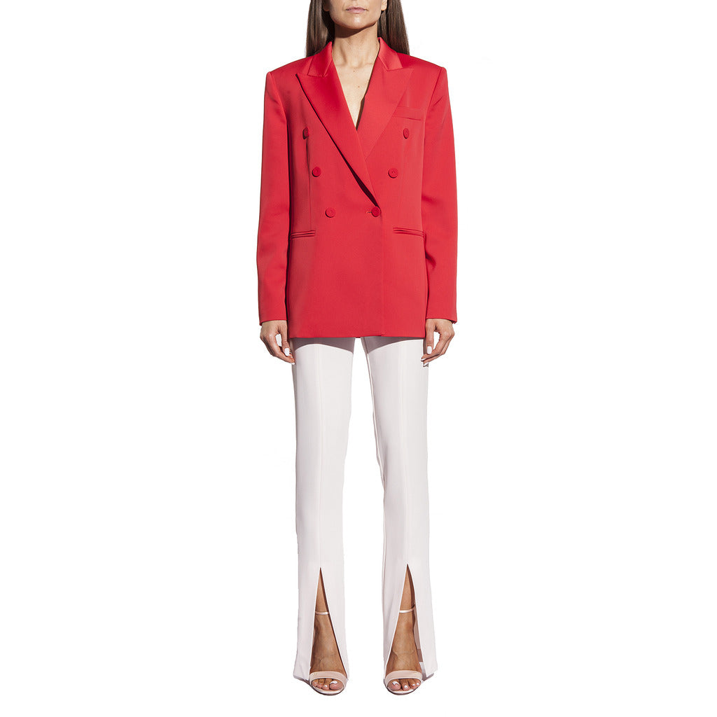 Pinko Satin Jacket Elegante Rossa — view 4