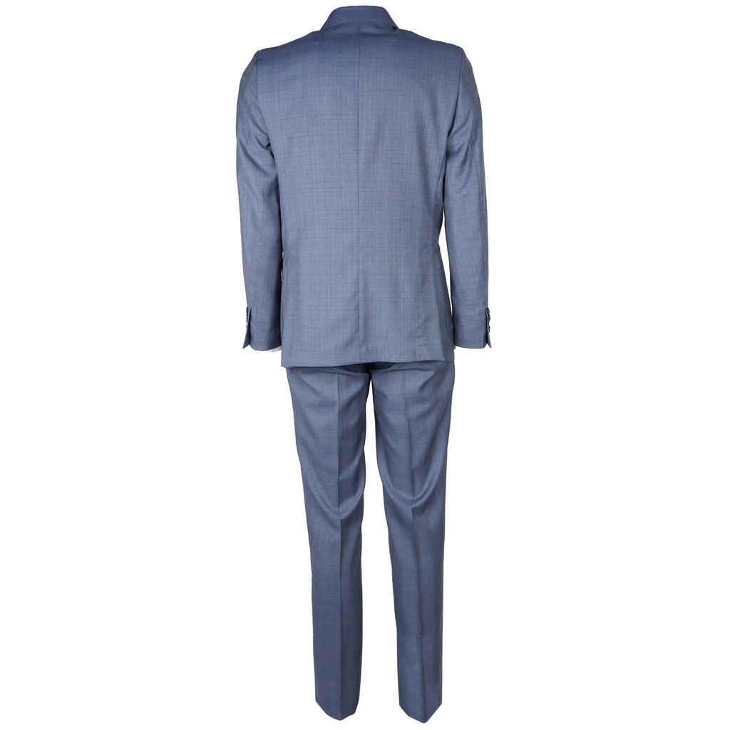 Ermenegildo Zegna Tessuto Wool Suit Blue — view 2