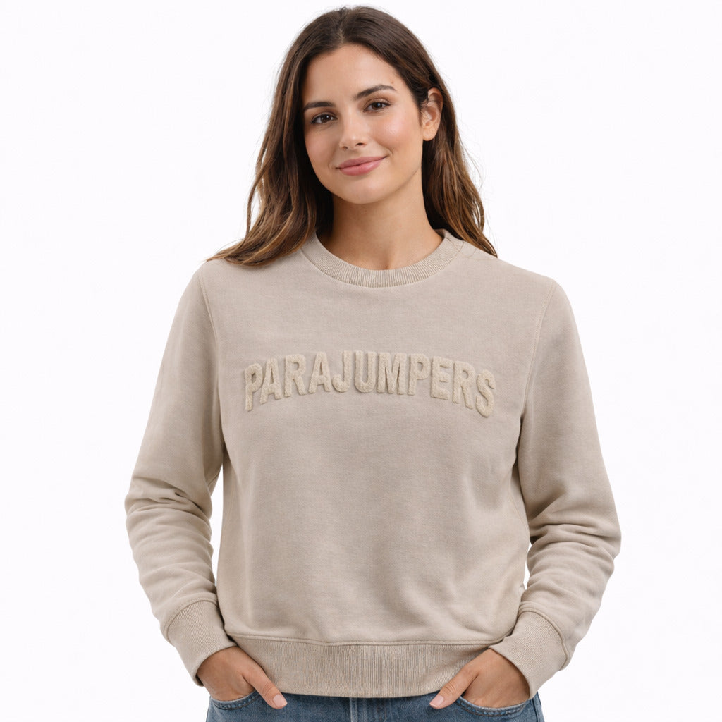 Parajumpers Cotton Sweatshirt Grigia Grey — view 3