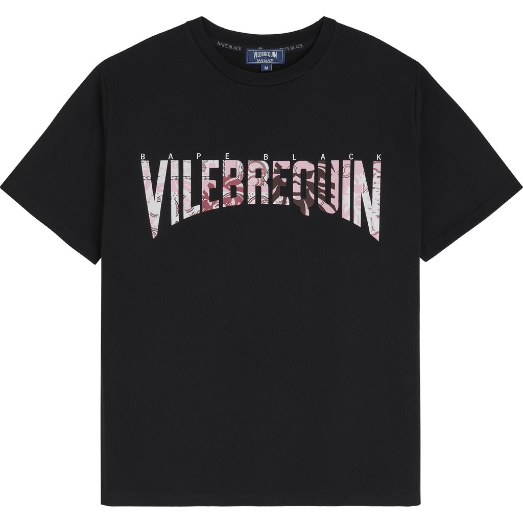 Vilebrequin X Bape Black Cotton Top Black Blue