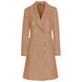 Loro Piana Wool Coat Gold Camel