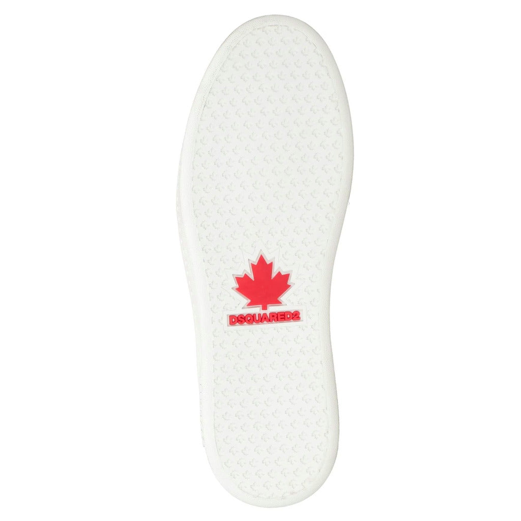 Dsquared2 Calfskin Underwear Sneaker White — view 5