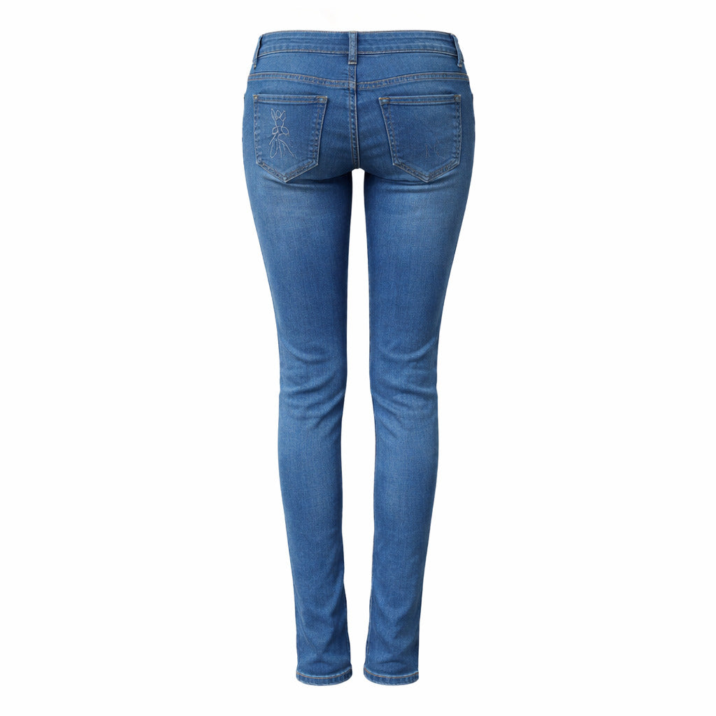 Patrizia Pepe Jeans Skinny Blu Blue — view 3