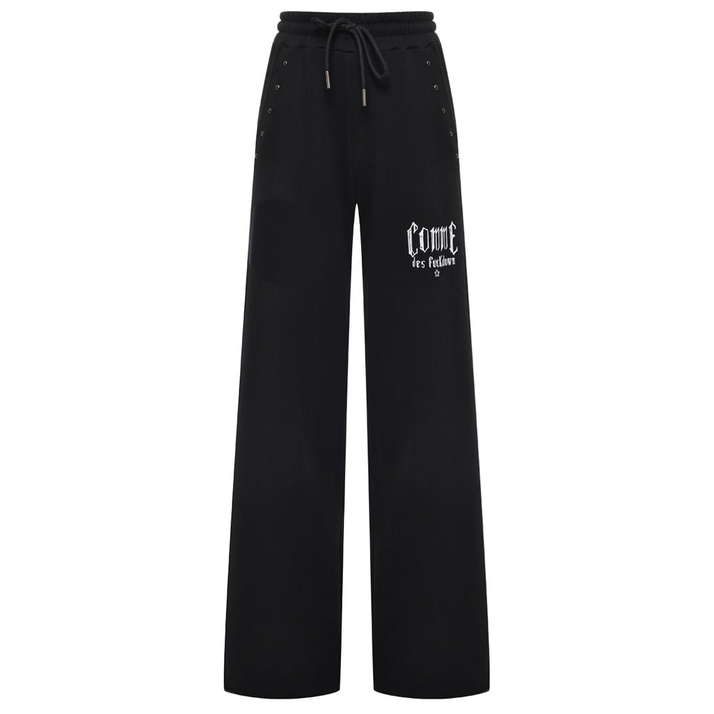 Comme Des Fuckdown Trousers Sweatshirt Print Studded — view 2