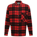 Diego Venturino Cotton Jacket Scozzese Rossa Red