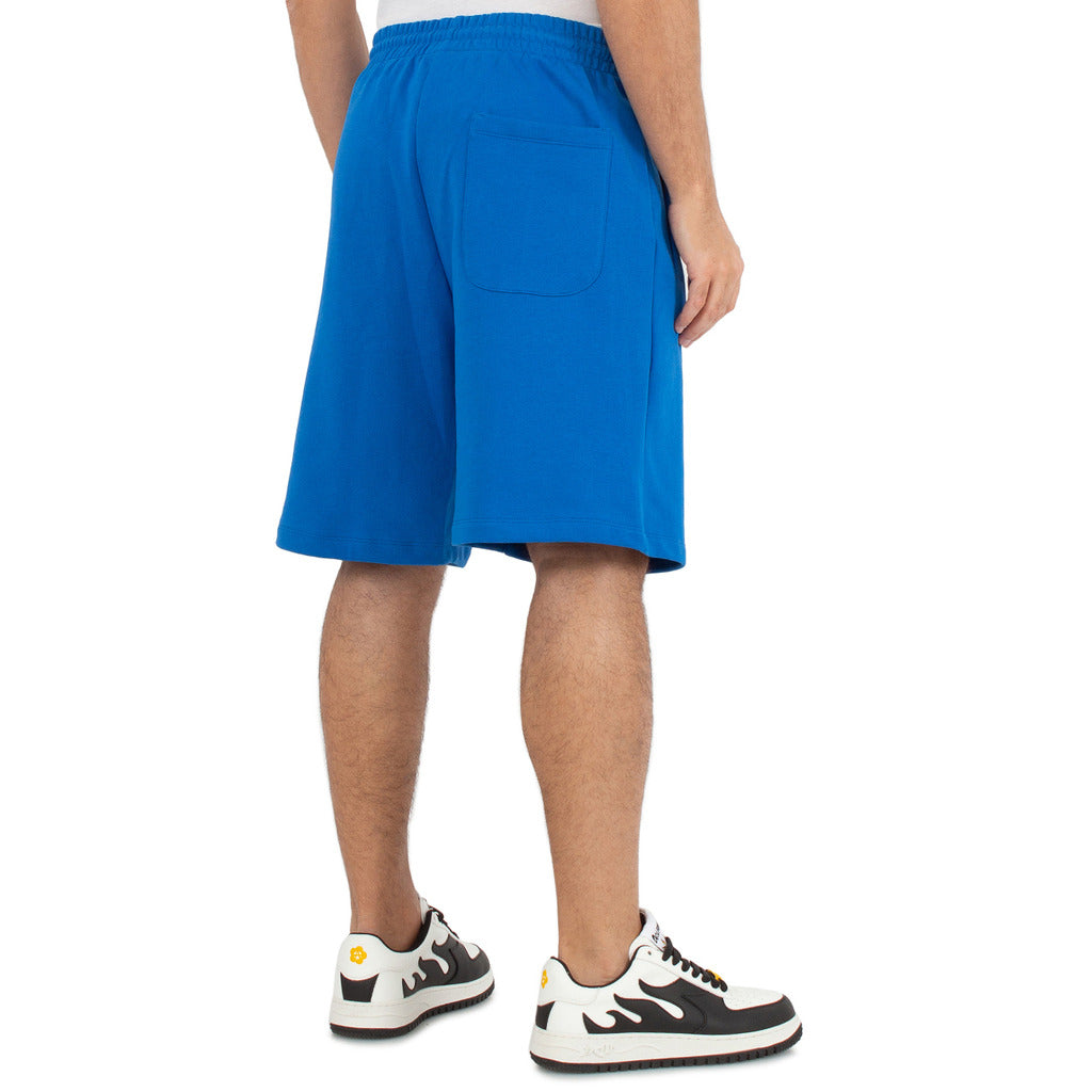 Comme Des Fuckdown Cotton Shorts Sweatshirt Blue — view 2