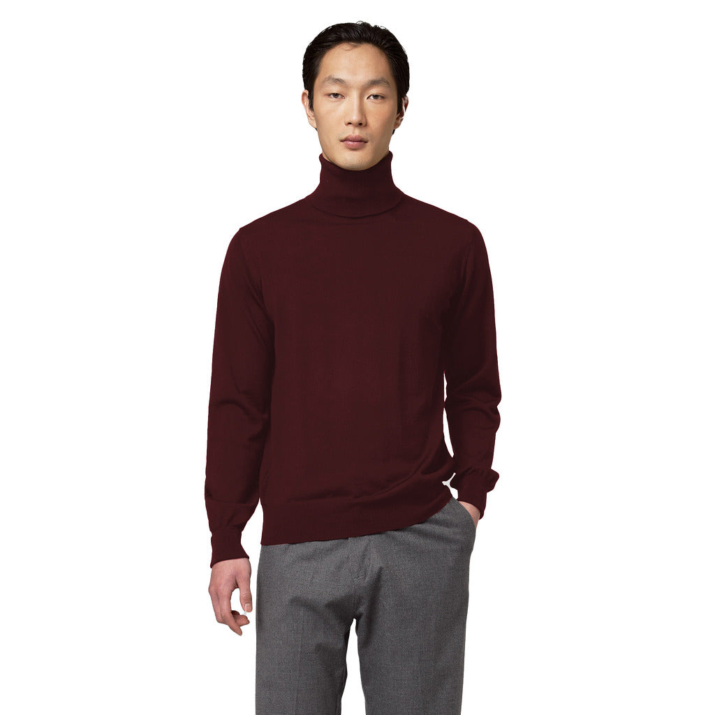 Alpha Studio Wool Sweater Red