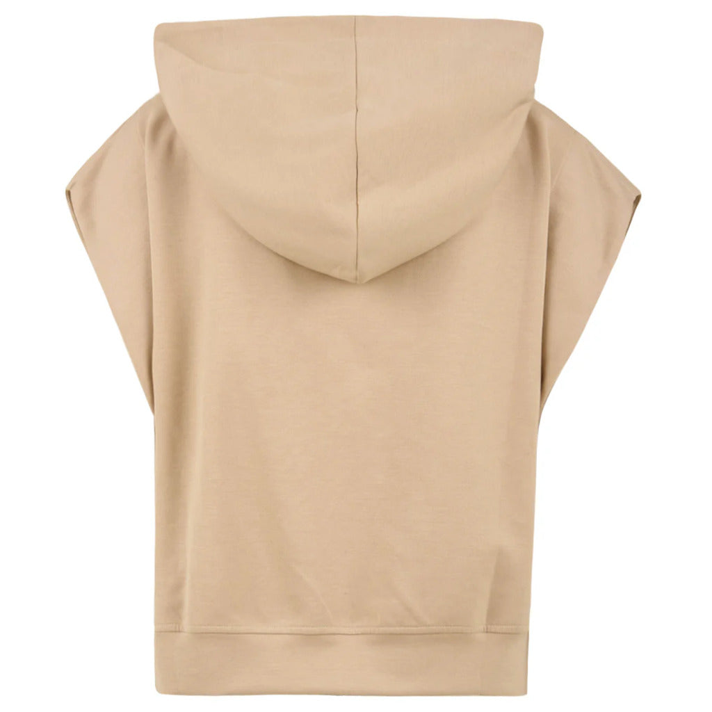 Hinnominate Sweatshirt Smanicata Beige — view 2