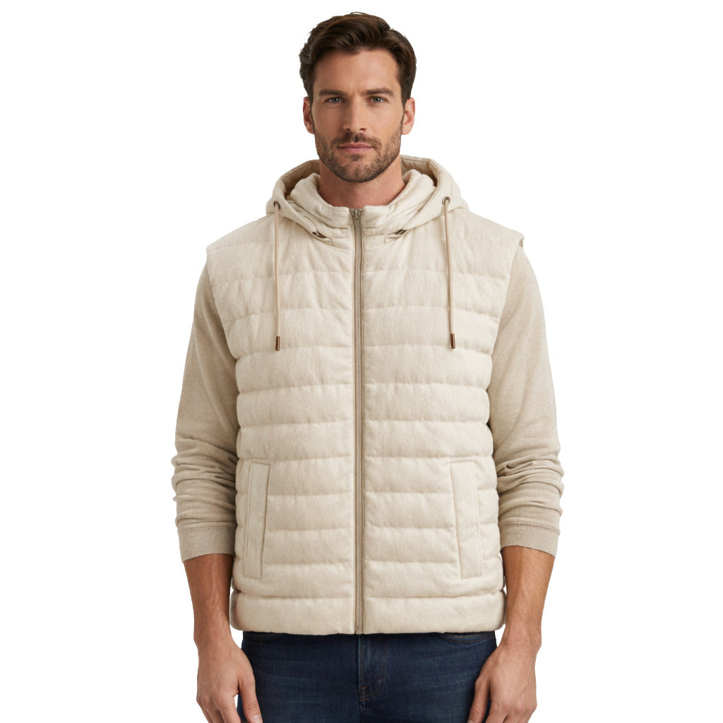 Herno gilet bianco, white