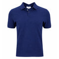 Alpha Studio Cotton Polo Piquet Blue