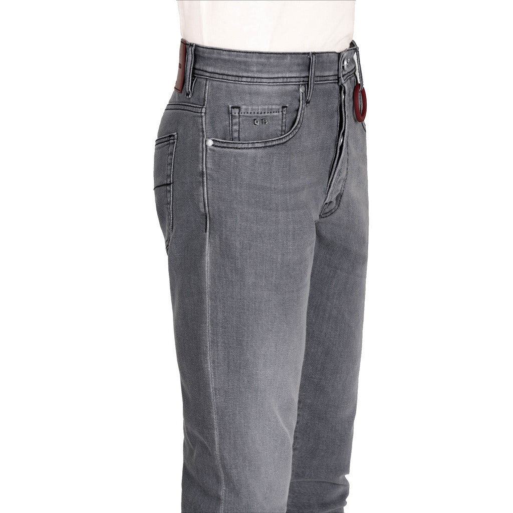 Tramarossa Cotton Leonardo Slim Grigio Used Grey — view 3