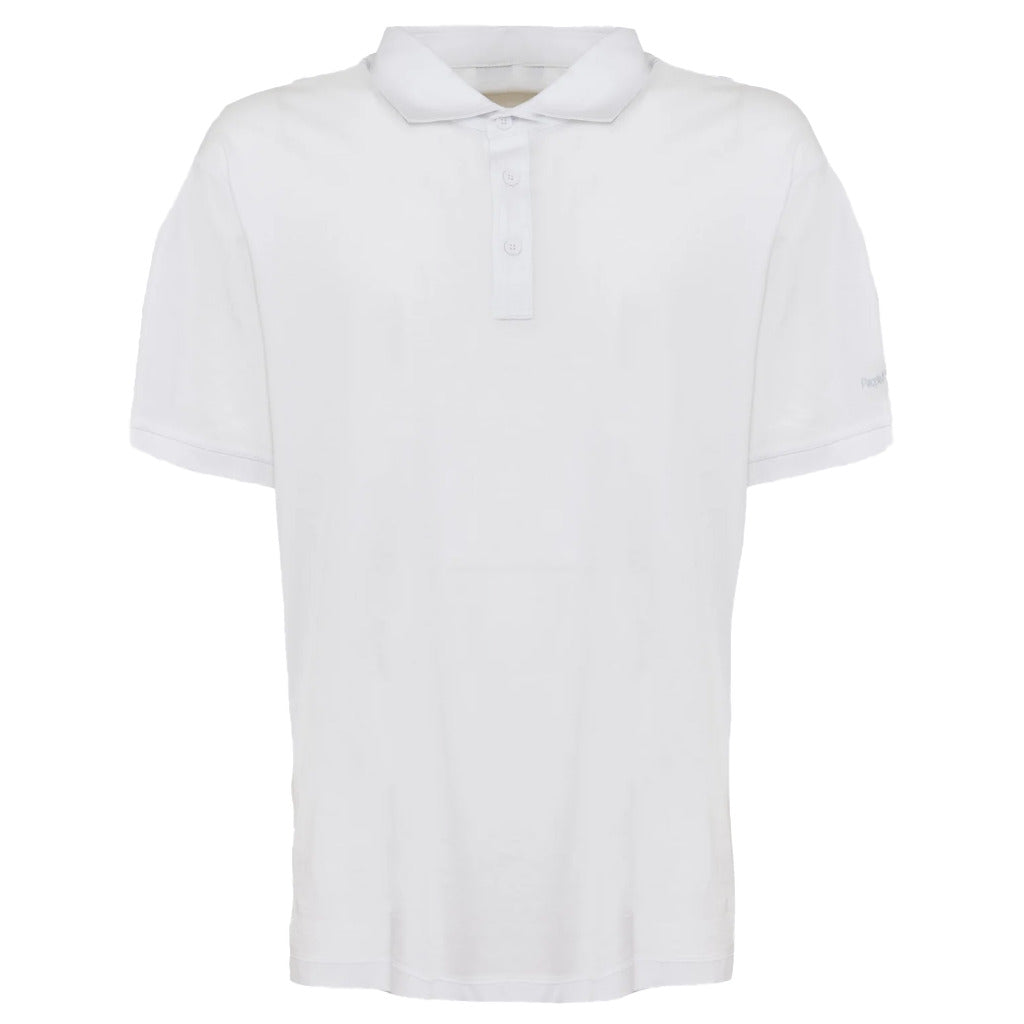 People Of Shibuya Cotton Polo Shirt White — view 2