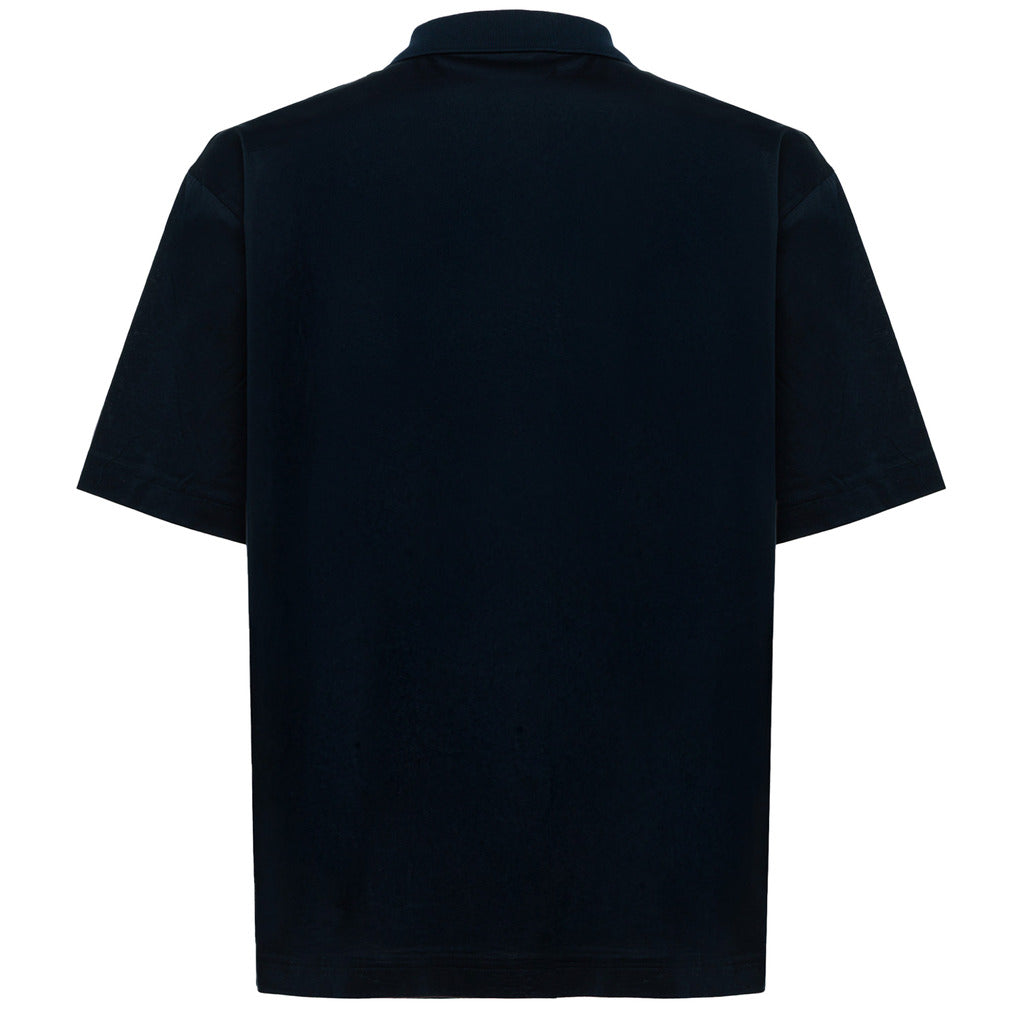 Alpha Studio Cotton Polo Blu Notte — view 2