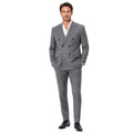Dolce & Gabbana Linen Dress Tre Pezzi Pinstripe Gray
