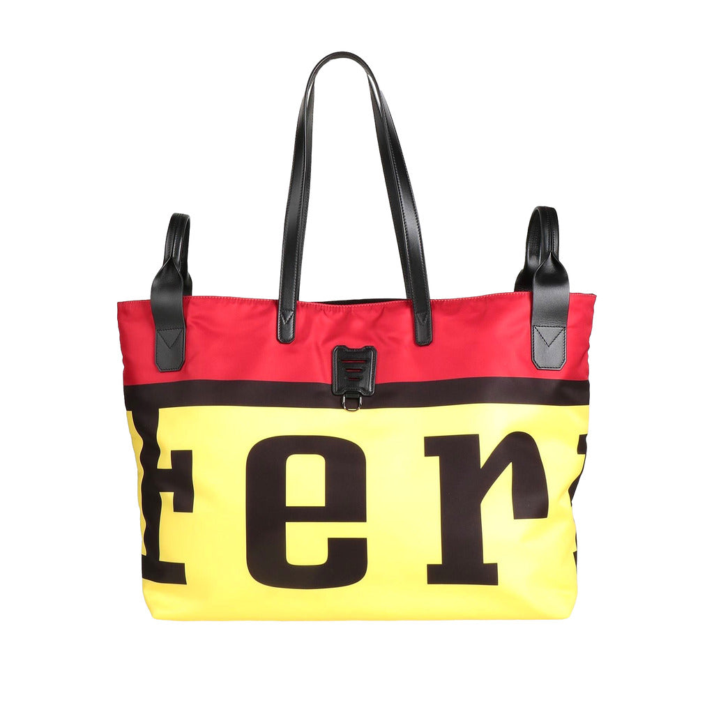 Ferrari Nylon Big Logo Shopping Bag