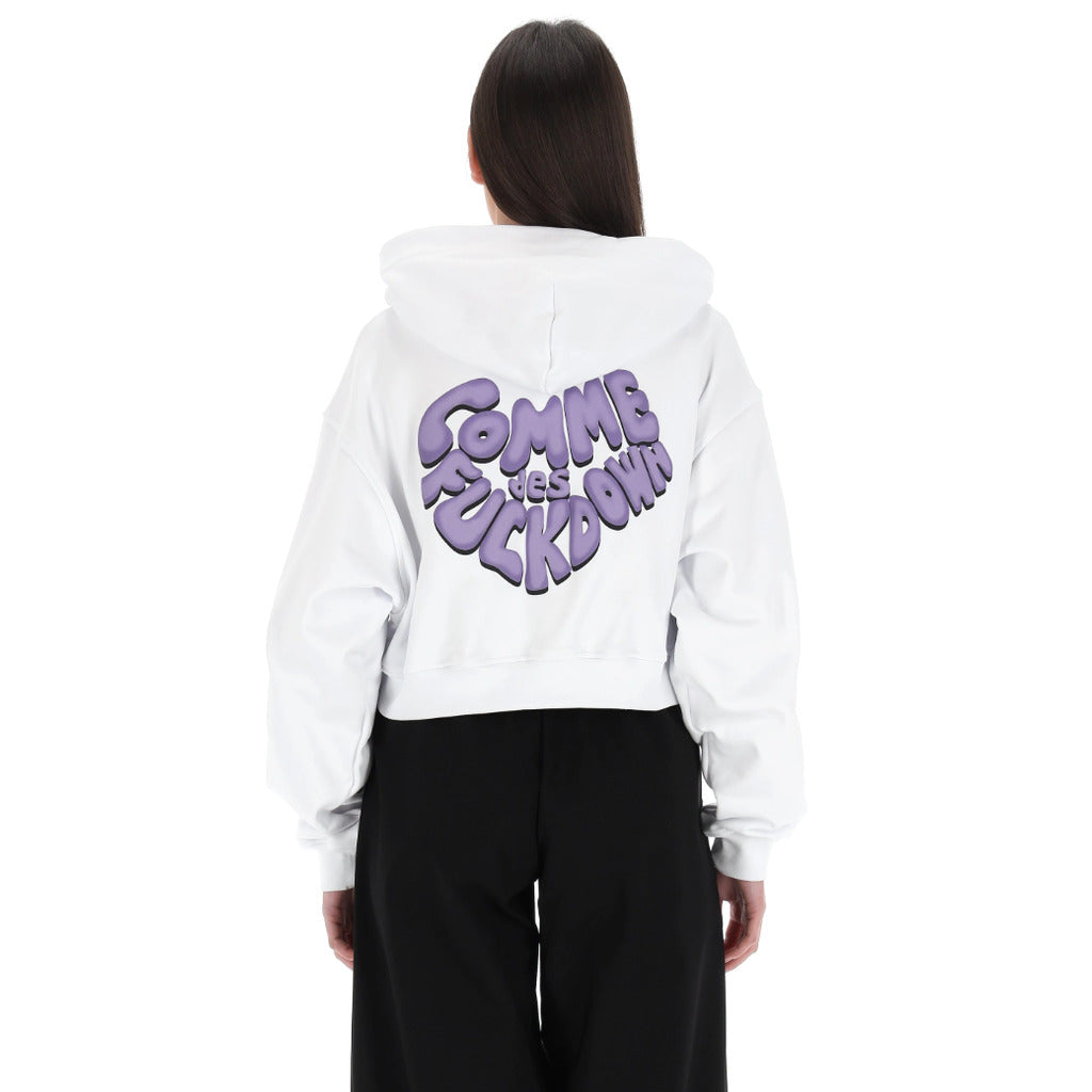 comme des fuckdown - Sweatshirts - cfabw-00094-bianco