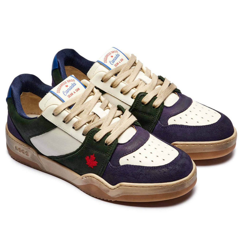 Dsquared2 Suede Sneakers Violet Purple — view 3