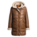 Parajumpers Jacket Leather Brown
