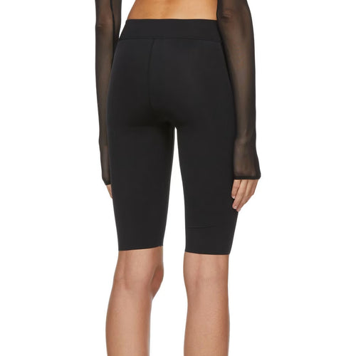 Off-White Nylon Athleisure Cycling Shorts Black Off-White — view 2