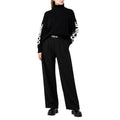 Comme Des Fuckdown High-Neck Jumper, With An Embroidered Logo On