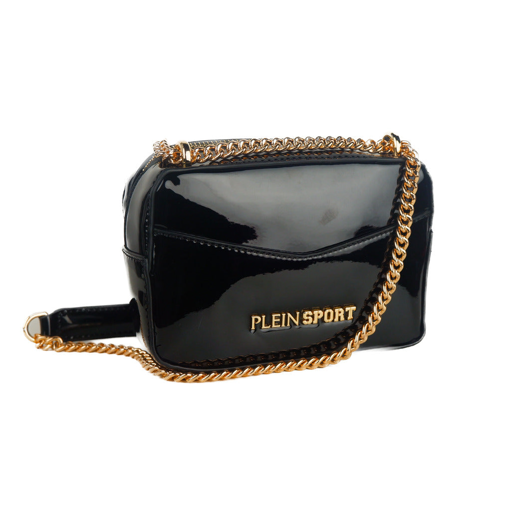 Plein Sport Leather Crossbody Bag Black — view 2